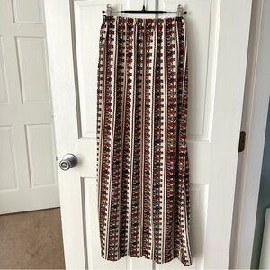 Vintage 60’s Nelly de Grab New York Long Maxi Skirt with Side Slits